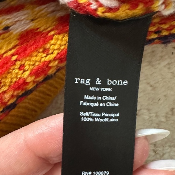 rag & bone Willow Fair Isle Wool Camisole - Picture 5 of 6